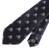 Blue Bicycle Racer Tie - Tie Doctor